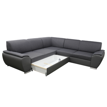 Sedacia súprava ROYAL ľavá, sivá 3