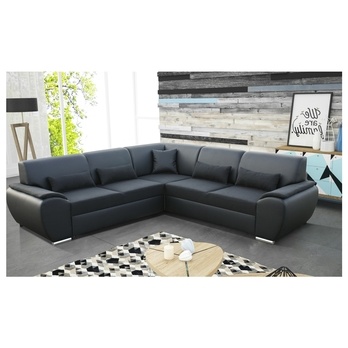 Sedacia súprava ROYAL ľavá, čierna 1