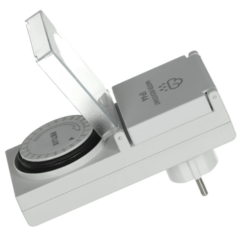 Vonkajšia mechanická spínacia zásuvka RST12MDO biela, denná 3