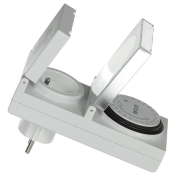 Vonkajšia mechanická spínacia zásuvka RST12MDO biela, denná 4