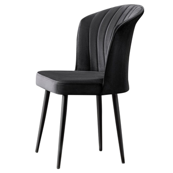 Jedálenská stolička RUBI 2 čierna. sada 4 ks 3