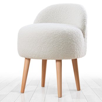 Taburet RUFMEE biela 1