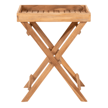 Záhradný stôl RUNDO teak 2