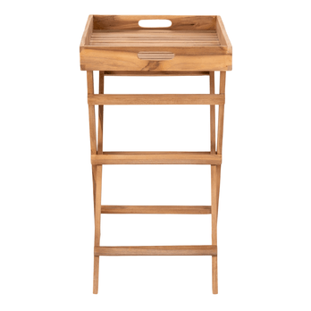 Záhradný stôl RUNDO teak 3