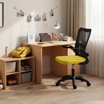 Detská stolička RURON žltá 1