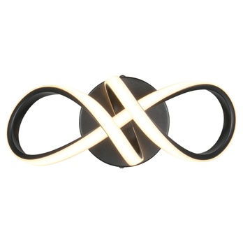 Stropné LED svietidlo RUSA čierna 2