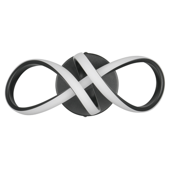 Stropné LED svietidlo RUSA čierna 4