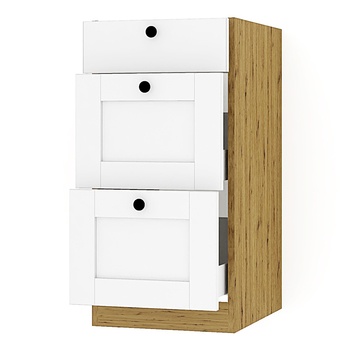 Spodná skrinka RUSTIK II 6 biela/dub artisan 2