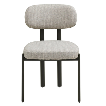 Jedálenská stolička RUYON svetlosivá 2