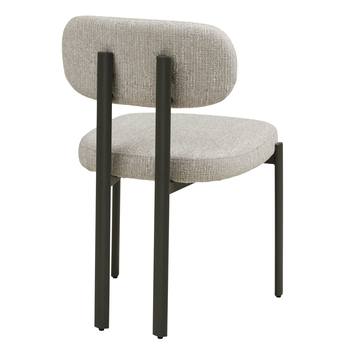 Jedálenská stolička RUYON svetlosivá 3