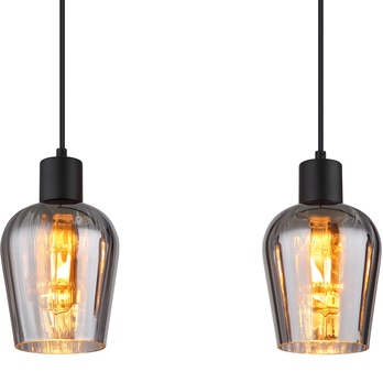 Závesné svietidlo RYAN 2 čierna 4