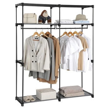 Látková skriňa RYG02 čierna 4