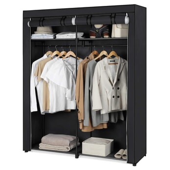 Látková skriňa RYG02 čierna 5