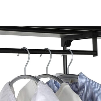 Látková skriňa RYG02 čierna 9