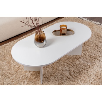 Konferenčný stolík SABLE biela 4