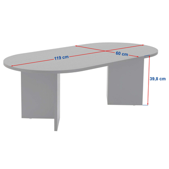 Konferenčný stolík SABLE orech 7