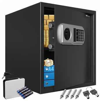 Digitálny trezor SAFES čierna 2