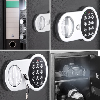 Digitálny trezor SAFES čierna 6