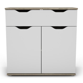 Komoda SAGA 1 dub sonoma/biela 1