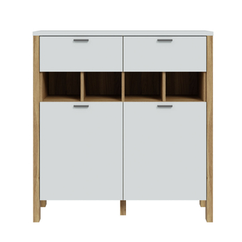 Komoda SAITAMA I dub mauvella/sivá 2