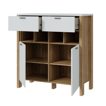 Komoda SAITAMA I dub mauvella/sivá 4