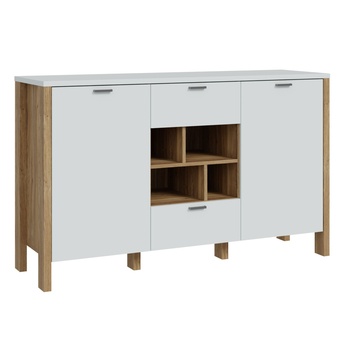 Komoda SAITAMA II dub mauvella/sivá 2