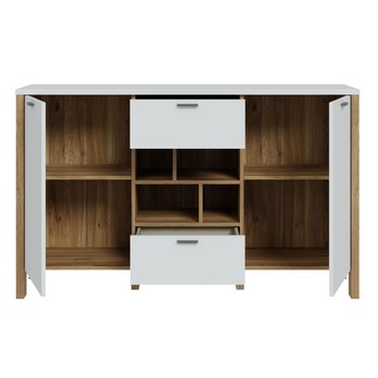 Komoda SAITAMA II dub mauvella/sivá 4