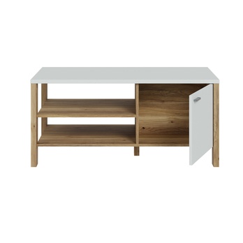 Konferenčný stolík SAITAMA dub mauvella/sivá 2