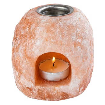 Soľná lampa SALTOR oranžová 2