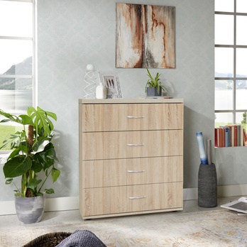 Komoda SALVA 4 dub sonoma 1