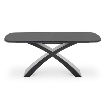 Jedálenský stôl SALVISTRU tmavosivá/čierna 3