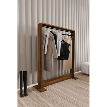 Stojan na šaty SALVITOR orech 1