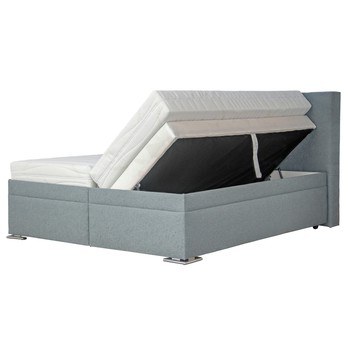 Posteľ boxspring SAMBA sivá 2