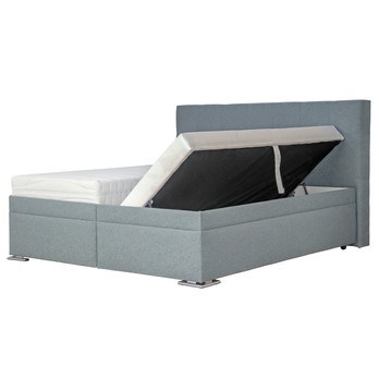 Posteľ boxspring SAMBA sivá 3