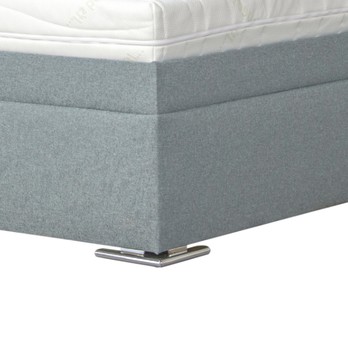 Posteľ boxspring SAMBA sivá 4