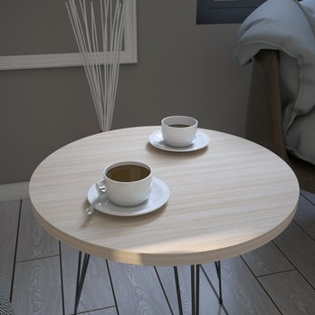 Prístavný stolík SANDALF dub/čierna 3