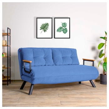 Pohovka SANDO modrá 1