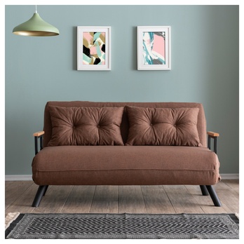 Pohovka SANDO hnedá 1