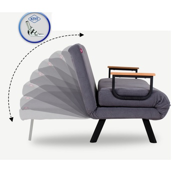 Pohovka SANDO sivá 6