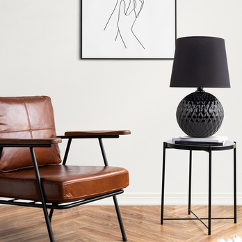 Stolná lampa SANTANA čierna 1