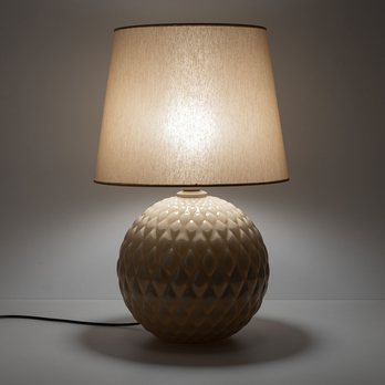 Stolná lampa SANTANA béžová 1