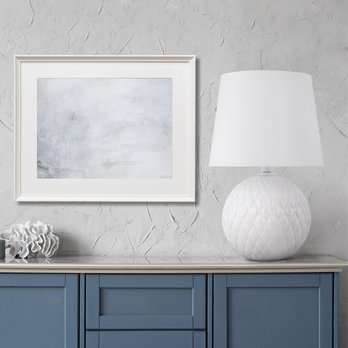 Stolná lampa SANTANA biela 1