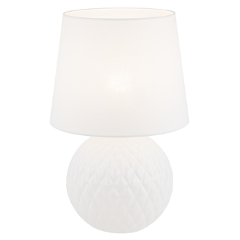 Stolná lampa SANTANA biela 3