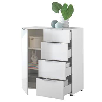 Komoda SANTORIN 2 biela 2