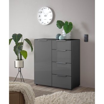 Komoda SANTORIN 2 antracitová 1