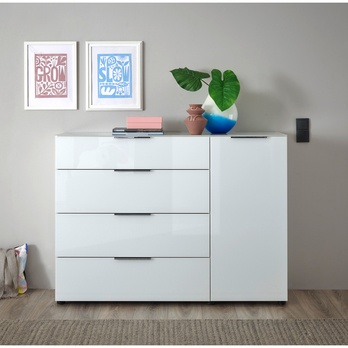 Komoda SANTORIN 3 biela 4