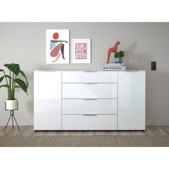 Komoda SANTORIN 4 biela 5