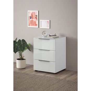 Komoda SANTORIN 8 biela 1