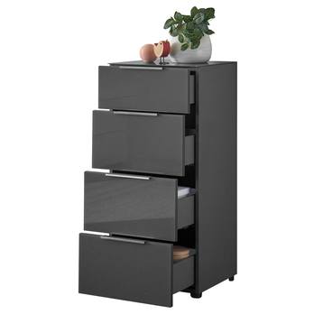 Komoda SANTORIN 9 antracitová 2