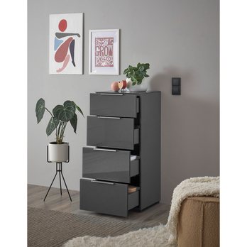 Komoda SANTORIN 9 antracitová 3